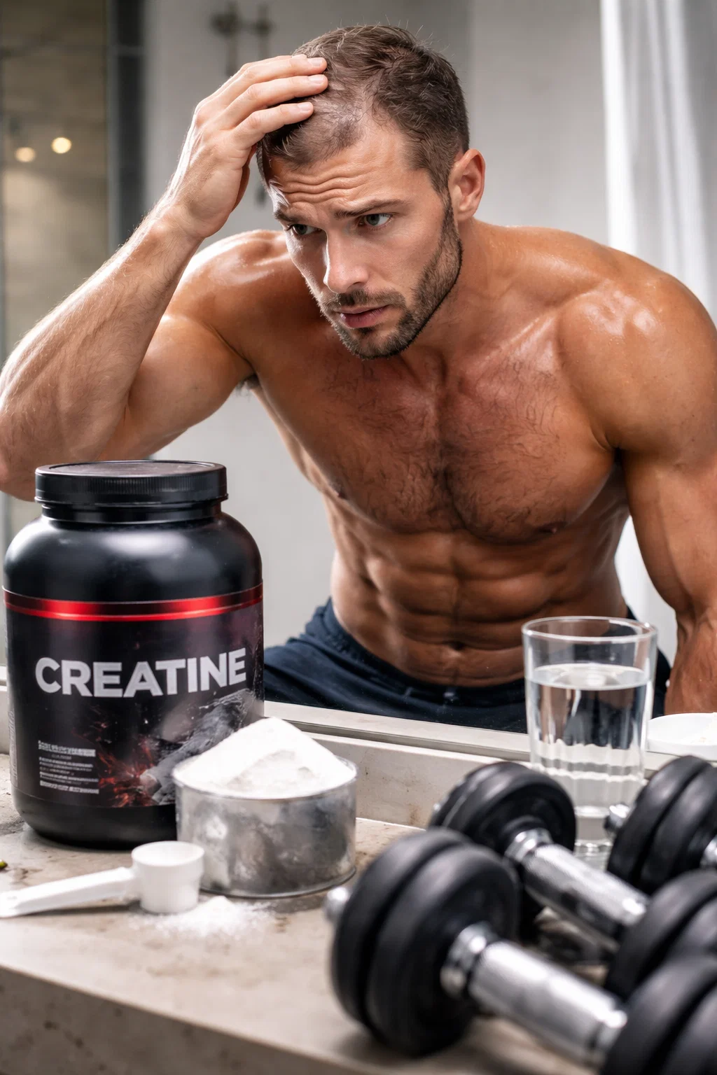 creatine-baldness