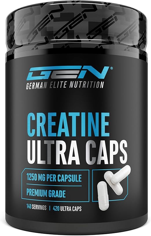 Best creatine powder vs capsules: Creatine Ultra Caps supplement comparison